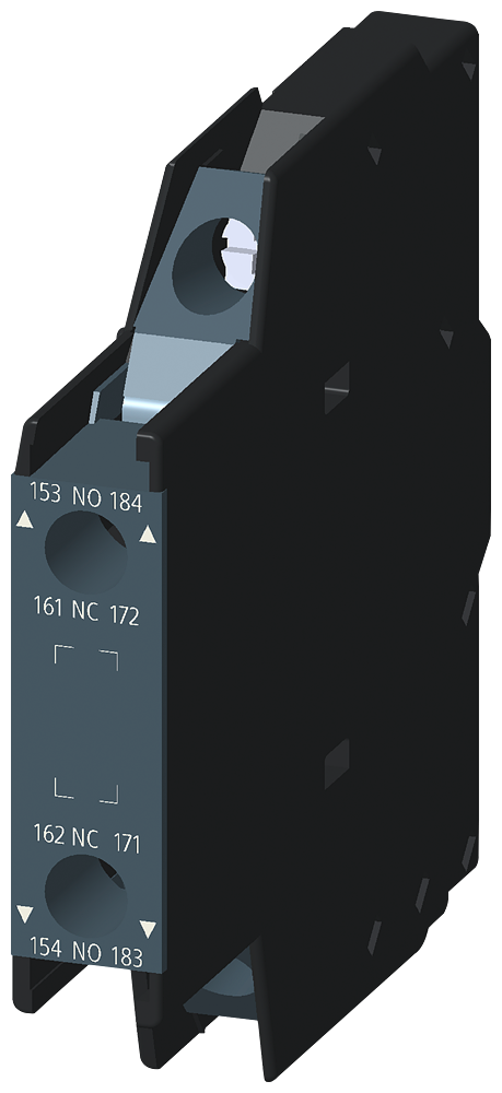 [Imagem CONTATO AUXILIAR LATERAL 1NA+1NF 3MT7 E 3MH7 3MH79110CL10 SIEMENS]