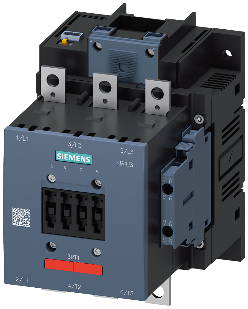 CONTATOR AC-3E 150A/75KW/400V 3 POLOS AC/DC200-277V PLC-IN OPCIONAL 2N 3RT10556NP363PA0 SIEMENS