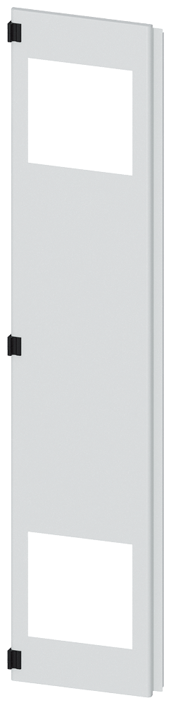 METADES DA PORTA ESQUERDA COM CORTE PARA VENTILADOR DO FILTRO 8MF10402UT253BA2 SIEMENS