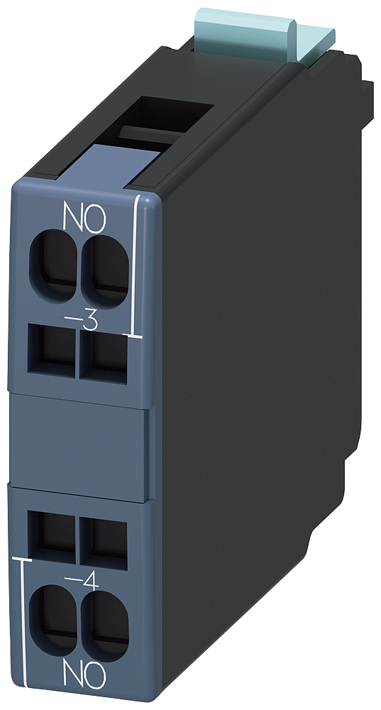 [Imagem BLOCO CONTATO AUXILIAR FRONTAL 1NA 3RH19212CA10 SIEMENS]