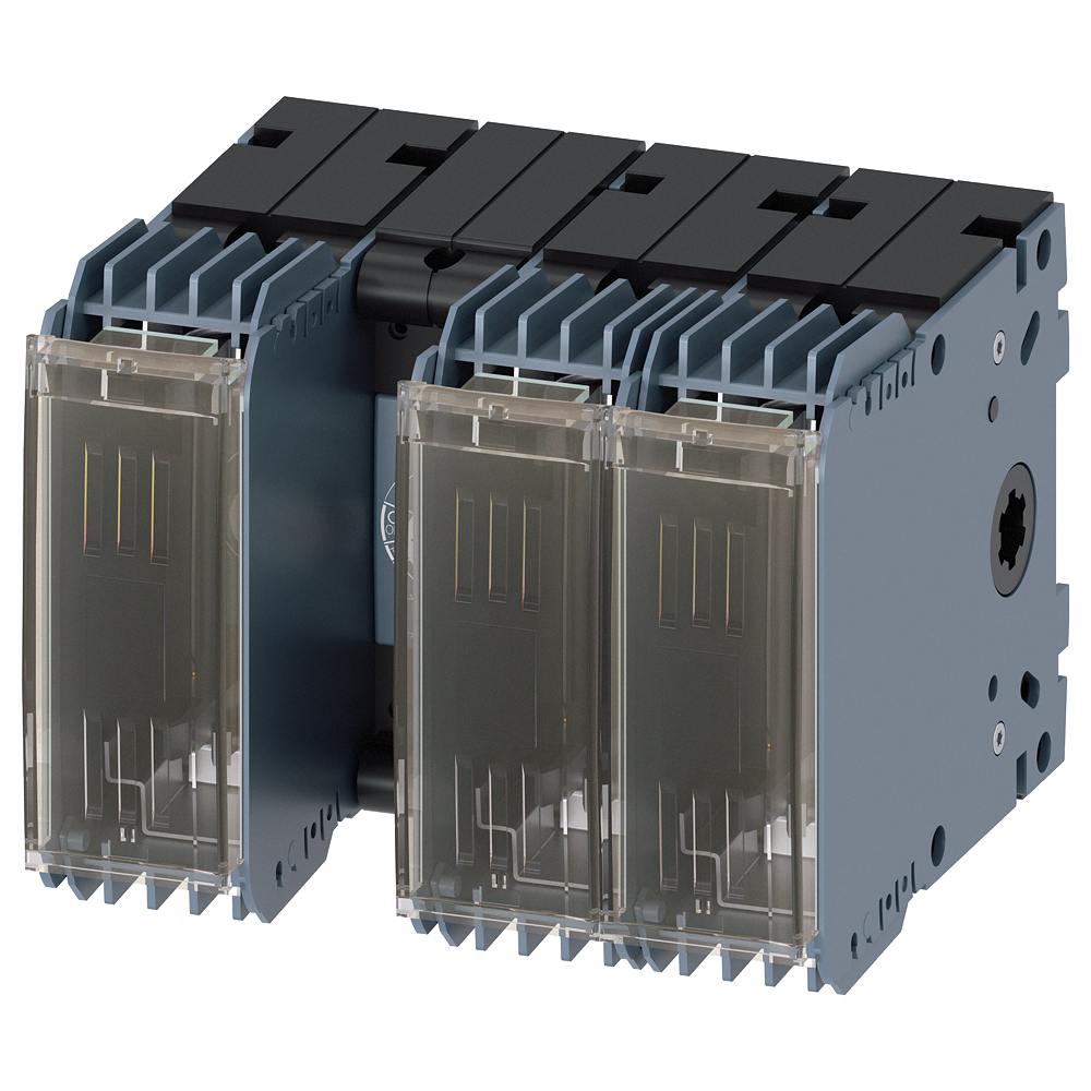 [Imagem do produto SECCIONADOR DE CORTE EM CARGA C/FUSÍVEL 32A, TAMANHO DA ESTRUTURA 1, DE 3 POL 3KF13030MR118AA1 SIEMENS]