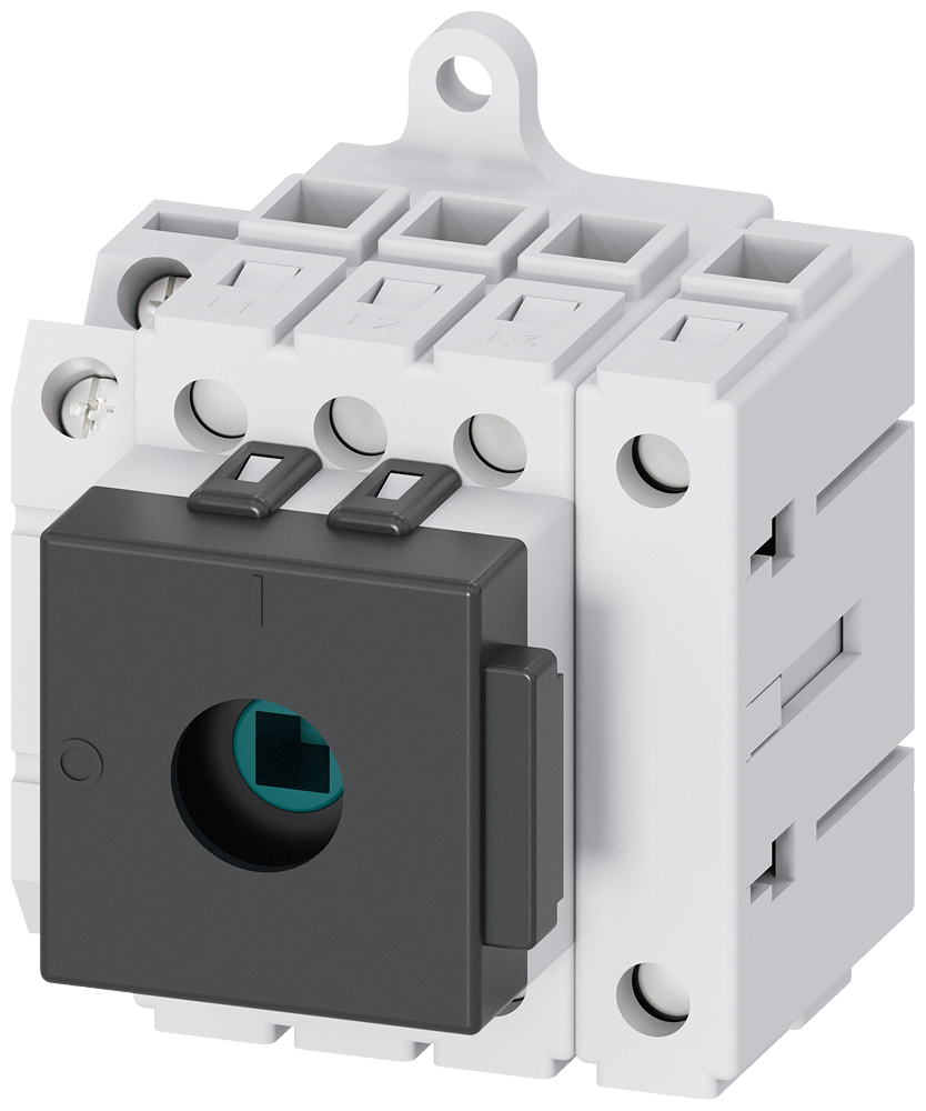 SECCIONADOR DE CORTE EM CARGA 3LD3 IU 40 A CHAVE PRINCIPAL DE 3 POLOS + N 3LD33101TL05 SIEMENS