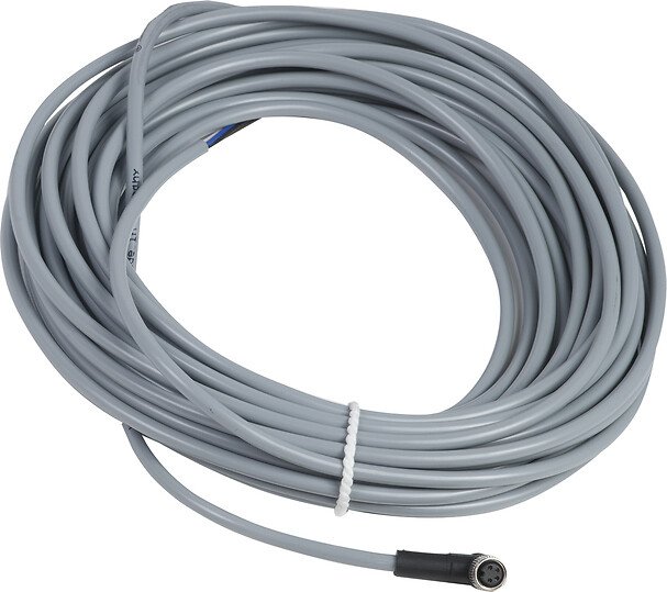 [Imagem CABO PVC 4P COM CONECTOR M8 FM C  XZCPV1041L10 TELEMECANIQUE]