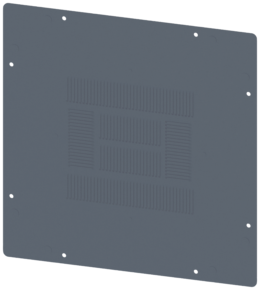 TETO COM ABERTURAS DE VENTILAÇÃO COM ABERTURAS DE VENTILAÇÃO IP40 8MF10442UD300 SIEMENS