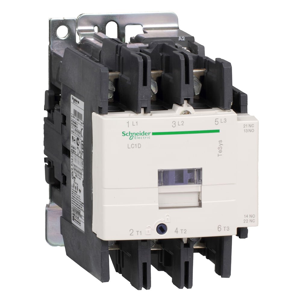 [Imagem CONTATOR TRIPOLAR 80A 1NA+1NF 220VCA LC1D80M7 SCHNEIDER]