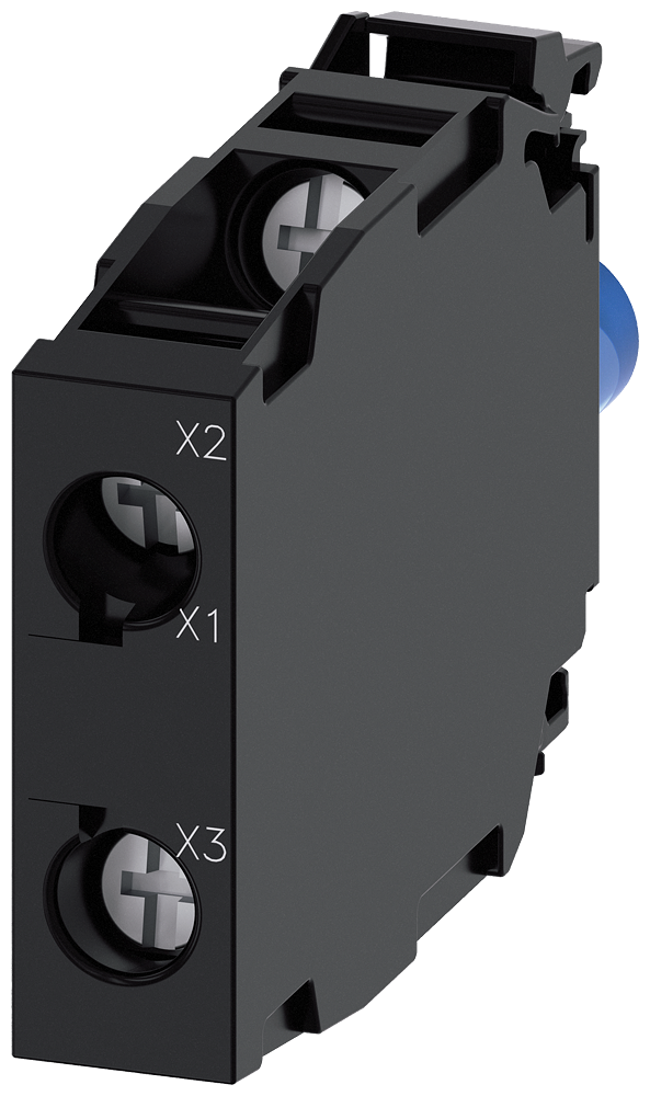 [Imagem do produto SEMÁFORO MÓDULO LED COM LED INTEGRADO CA/CC 6-24V, VERMELHO-AMARELO-VERDE, CO 3SU14011BG241AA0 SIEMENS]