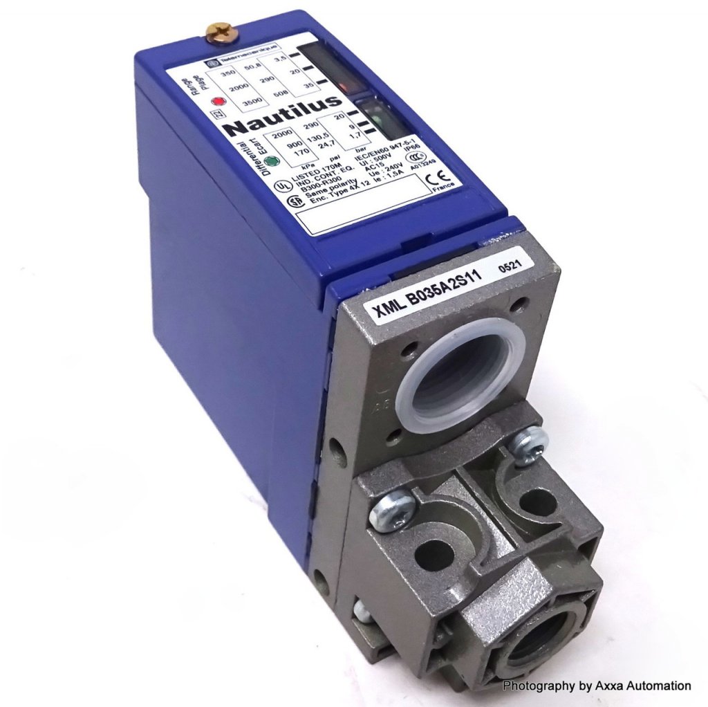 [Imagem PRESSOSTATO C/ESC 2N 3,5-35 BAR XMLB035A2S11 TELEMECANIQUE]