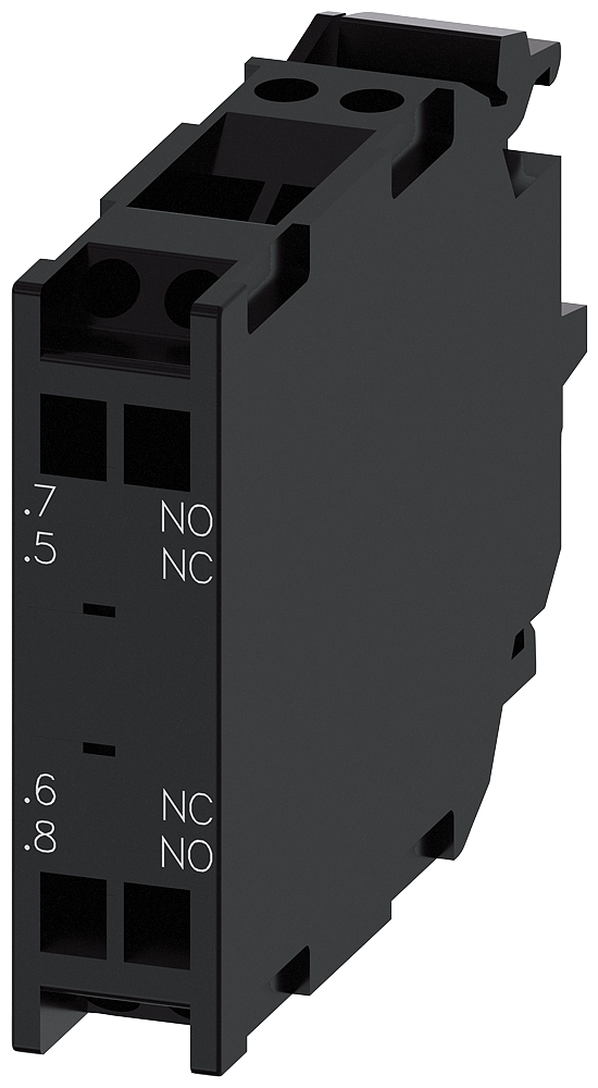 MÓDULO DE CONTATOS COM 2 ELEMENTOS DE CONTATO 1NA EM AVANÇO +1NF SEGUIDOR C 3SU14001AA103RA0-ZX90 SIEMENS
