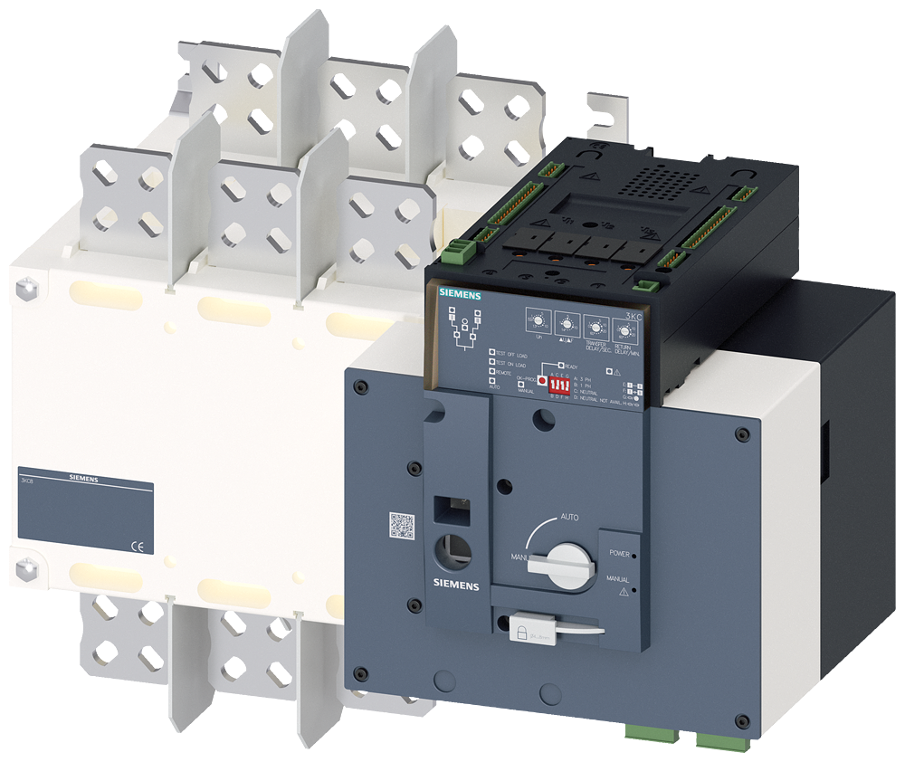 EQUIPAMENTO DE COMUTAÇÃO DE COMUTAÇÃO DE TRANSFERÊNCIA AUTOMÁTICA 3KC AUTOM 3KC83520GA220GA3 SIEMENS