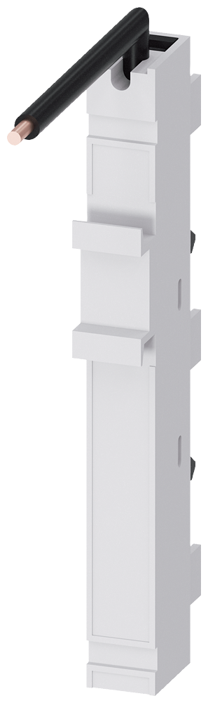 SISTEMA DE BARRAMENTOS 8US2 ADAPTADOR DE 1 POLO 63 A ALIMENTAÇÃO DA FASE L2 8US24101HB20 SIEMENS