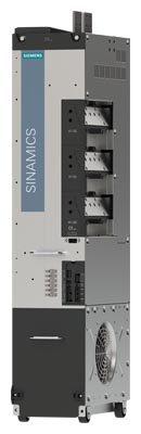 [Imagem MÓDULO DE MOTOR TRIFÁSICO 400KW 810A 720V 50/60HZ SINAMICS S120 6SL33211TE381AA0 SIEMENS]