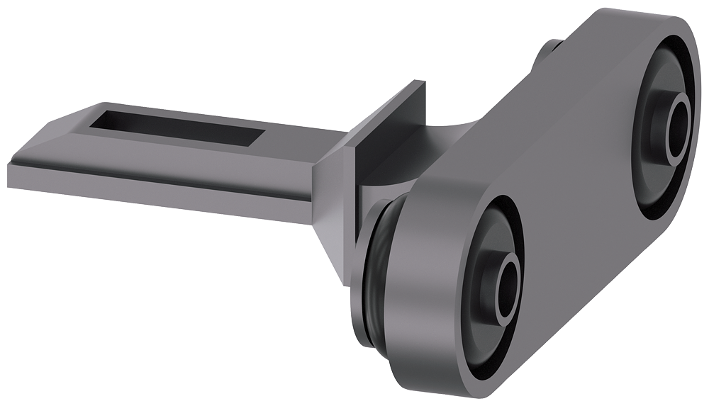 [Imagem do produto ATUADOR DE AÇO INOXIDÁVEL COM FIXAÇÃO TRANSVERSAL PARA CHAVE DE POSIÇÃO DE SE 3SE50000AW53 SIEMENS]