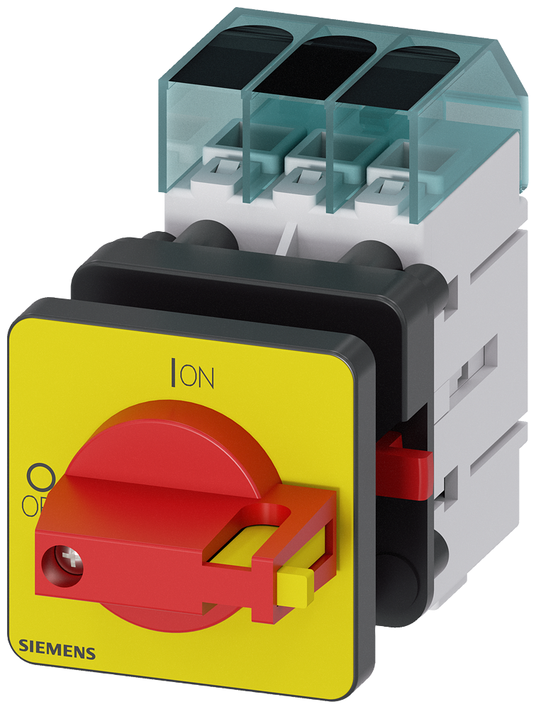 [Imagem do produto SECCIONADOR DE CORTE EM CARGA 3LD3, IU 63 A CHAVE PRINCIPAL DE 3 POLOS 3LD34500TK13 SIEMENS]