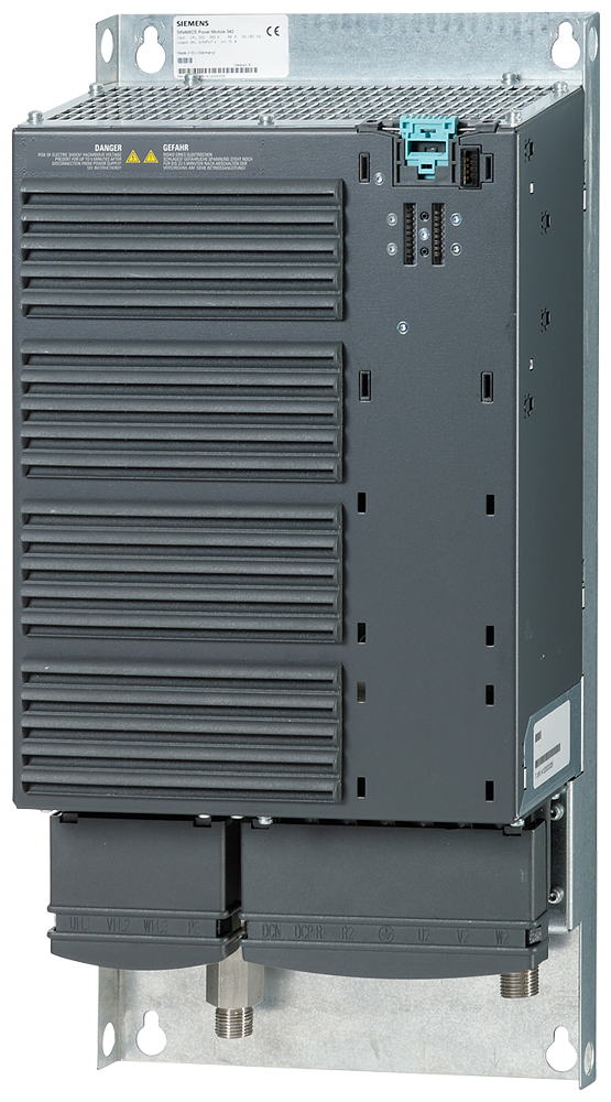 [Imagem MÓDULO DE POTÊNCIA TRIFÁSICO 45KW 90A 380/480V 50/60HZ SINAMICS PM340 6SL32101SE310UA0 SIEMENS]