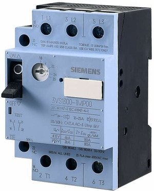 [Imagem DISJUNTOR MOTOR 3VS13 8-13 A 3VS13000NL00 SIEMENS]