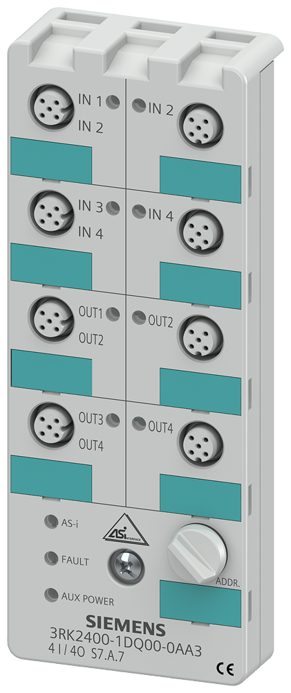 [Imagem MÓD. AS-I A/B, K60,4E/4S,PNP (SPEC.3.0) 3RK24001DQ000AA3 SIEMENS]