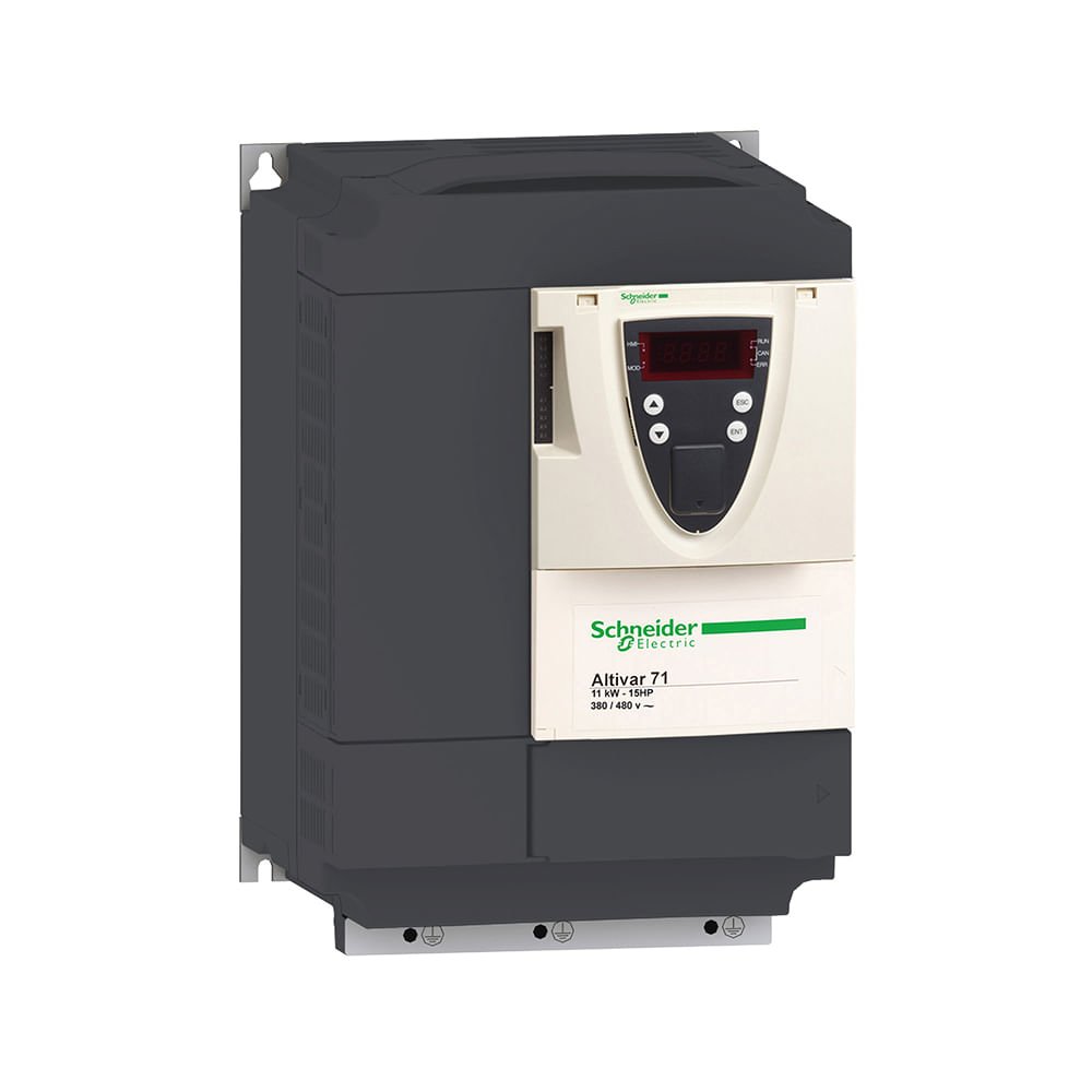 [Imagem INVERSOR DE FREQUÊNCIA TRIFÁSICO 11KW 21A 380/480V 50/60HZ ATV71HD11N4Z SCHNEIDER]