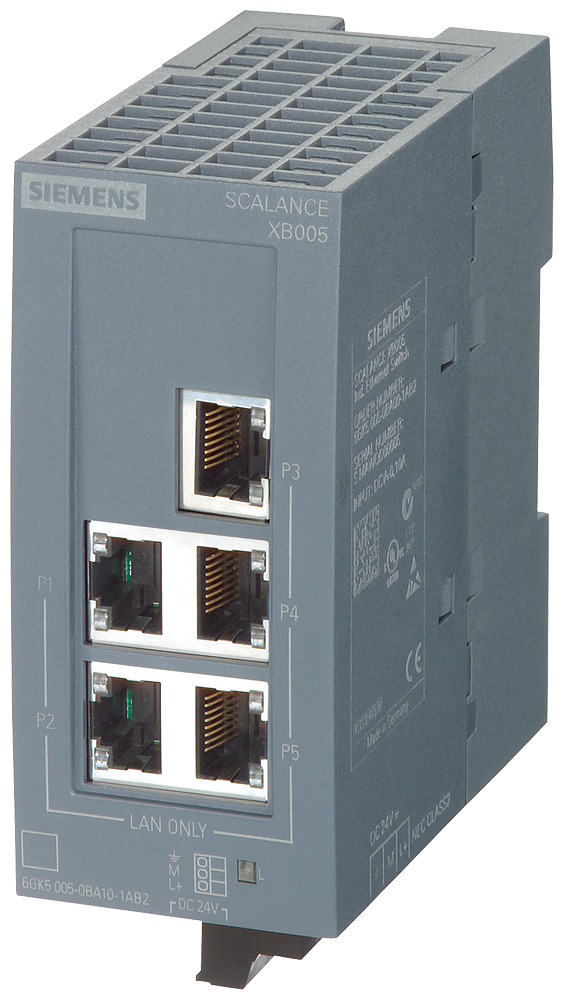 [Imagem do produto SCALANCE XB005G 6GK50050GA101AB2 SIEMENS]