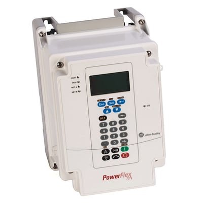 [Imagem INVERSOR DE FREQUÊNCIA 8A/5HP 20A PF70 20AD8P0C3AYNNNG0 ROCKWELL ALLEN BRADLEY]