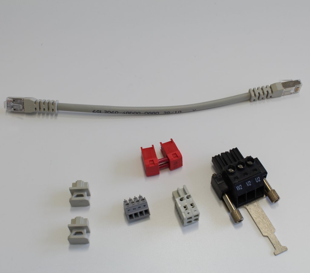 KIT TERMINAL SINAMICS S120 MODULO MOTOR UNICO 75MM 6SL34628AC100AA0 SIEMENS