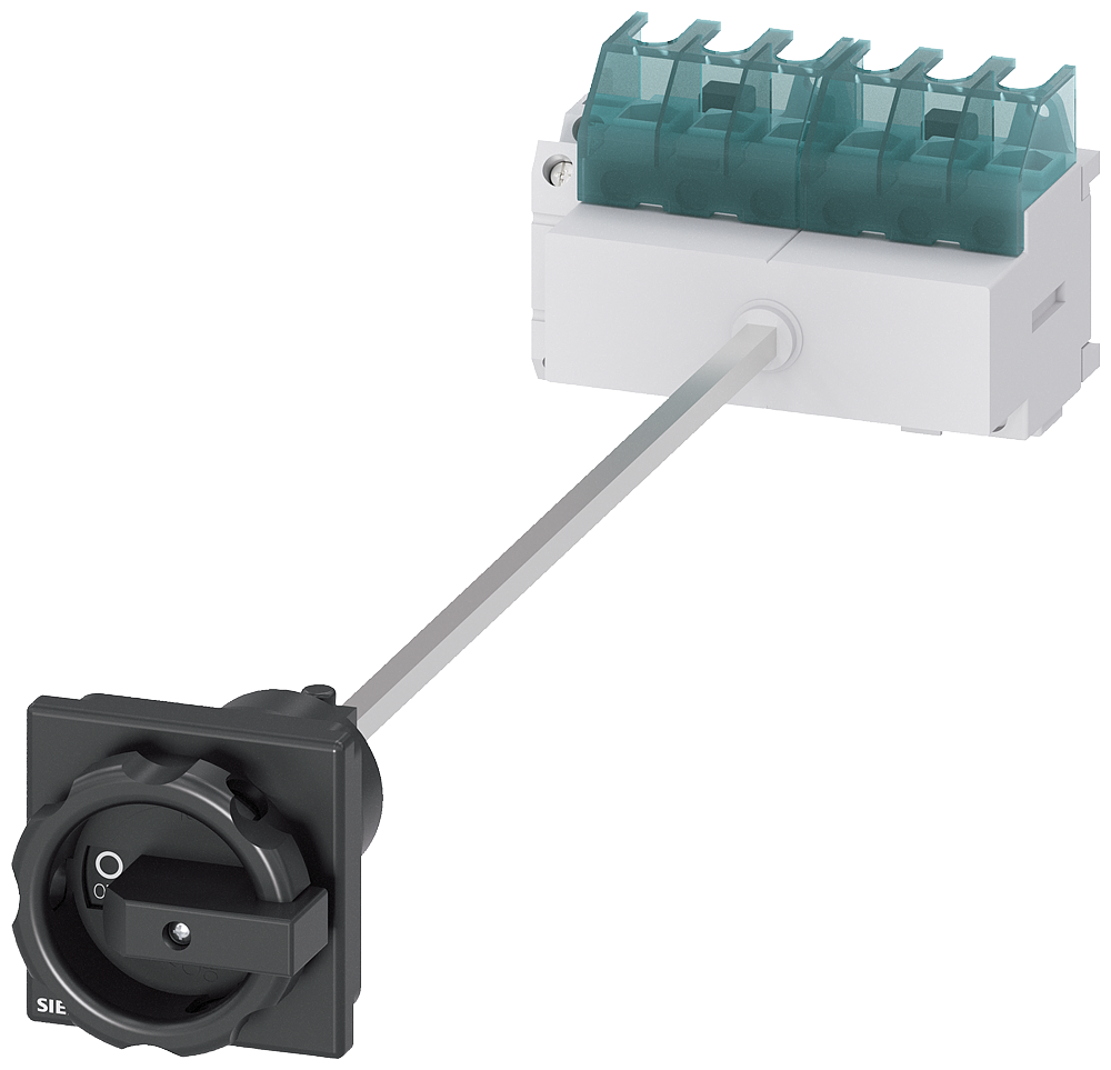 SECCIONADOR DE CORTE EM CARGA 3LD CHAVE PRINCIPAL DE 6 POLOS IU: 25 A 3LD21134VP51 SIEMENS