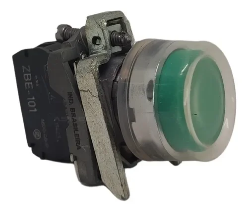 [Imagem BOTÃO 22MM METÁLICO COM REVESTIMENTO DE XB4BP35 SCHNEIDER]