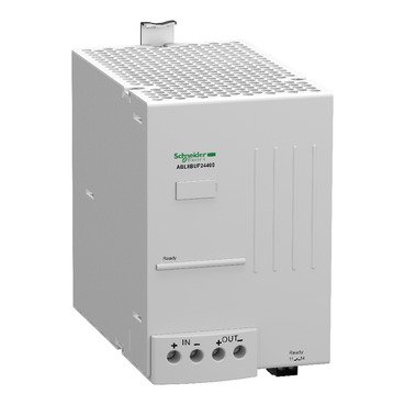 [Imagem MODULO BUFFER P/FONTES ALIMENTACAO 0,1 SEG/40 A A 2 SEG/1 A 24V ABL8BUF24400 SCHNEIDER]