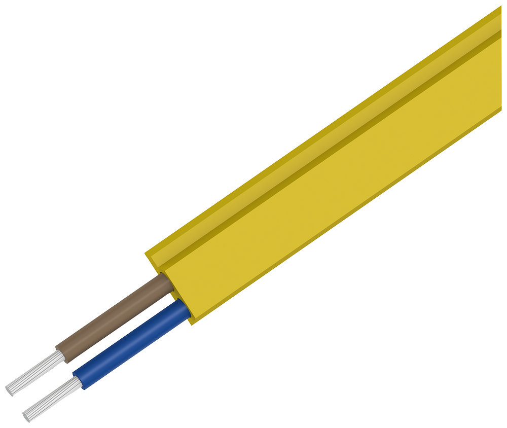 [Imagem CABO AS-I, PERFILADO AMARELO TPE RESISTENTE A ÓLEO VERSÃO ESPECIAL SEGUNDO UL CLASSE 2 2 X 1,5 MM2 3RX90170AA00 SIEMENS]