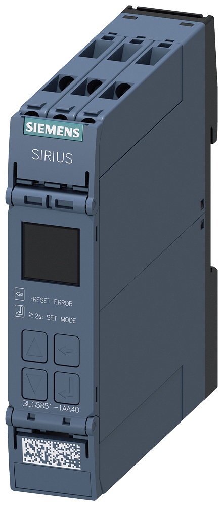 RELÉ DE MONITORAMENTO DIGITAL MONITORAMENTO DA ROTAÇÃO PARA IO-LINK DE 0,1 3UG58511AA40 SIEMENS