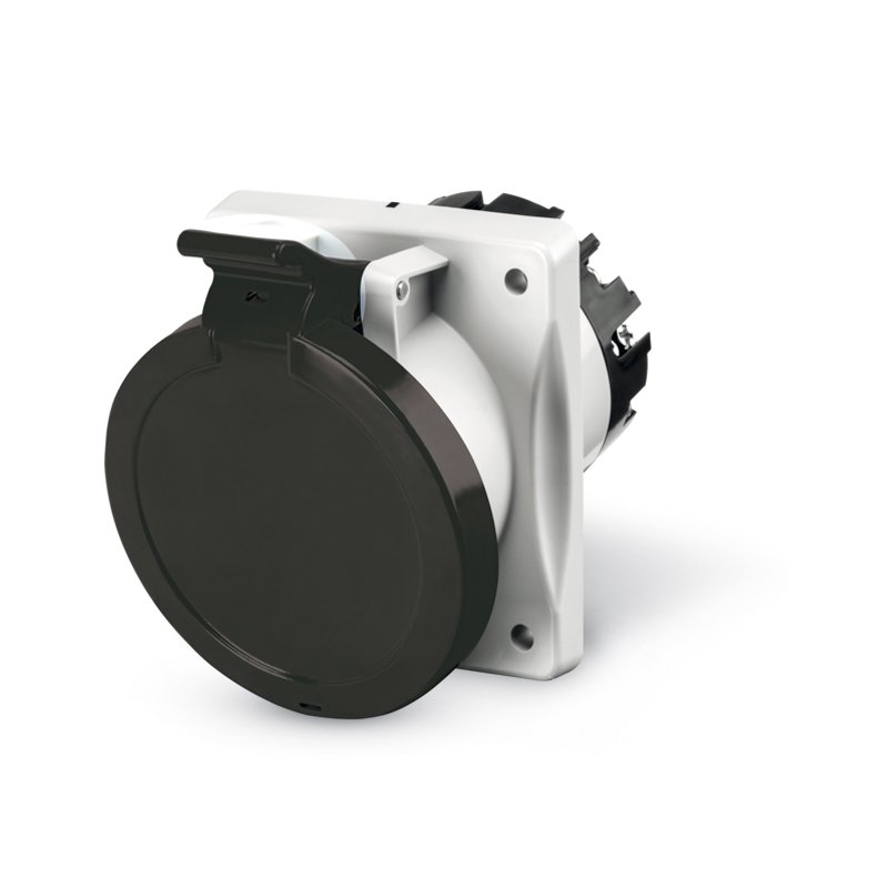 [Imagem do produto TOMADA FIXA  3P+T IP44 63A 5H 600-690V CA 413.63667 SCAME]