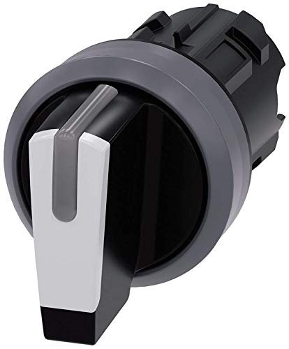 [Imagem do produto FRONTAL COMUTADOR ANEL RET 3 POSIÇÕES BRANCO 3SU10322BL600AA0 SIEMENS]