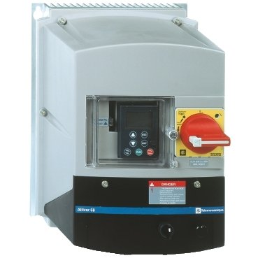 [Imagem INVERSOR DE FREQUÊNCIA TRIFÁSICO 5,5KW 500V ALTIVAR 58 ATV58HU90N4 SCHNEIDER]