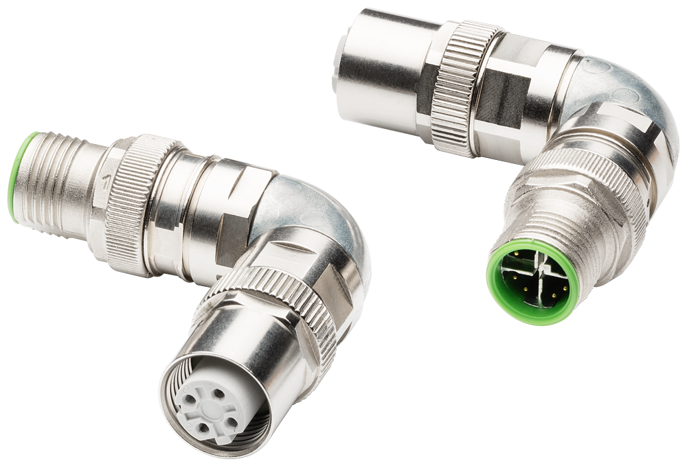 ADAPTADOR IE M12-D/M12-X; CAT5E; CAVILHA DE CONTATO M12 D EM TOMADA M12 X 6GK19010DE216AA0 SIEMENS
