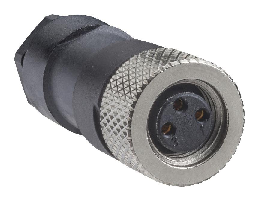 [Imagem CONECTOR M8 RETO 3P MET TELEMECANIQUE XZCC8FDM30S]