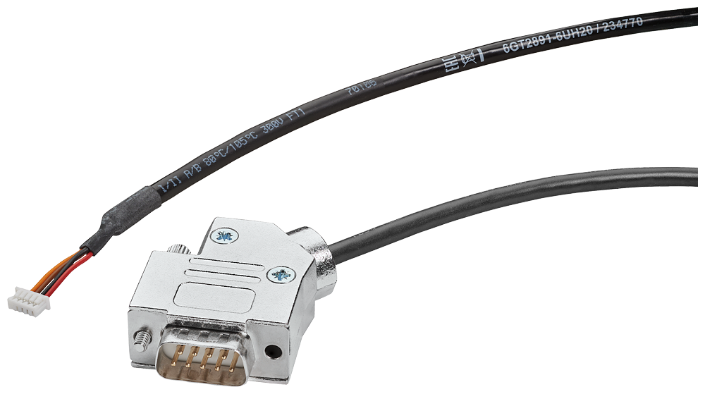 CABO PARA PLUGAR RS232 SUB-D9/PICO PARA RF1040R,RF1070R &LT;-&GT; RF120C 6GT28916UH20 SIEMENS