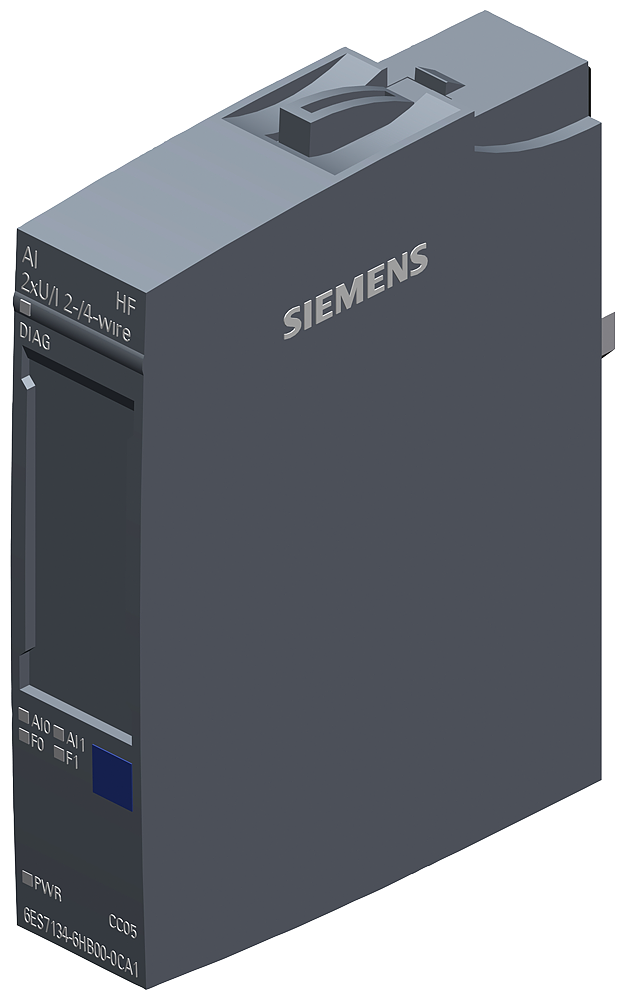[Imagem do produto SIPLUS ET 200SP AI 2XU/I 2-4-WIRE HF 6AG21346HB001CA1 SIEMENS]