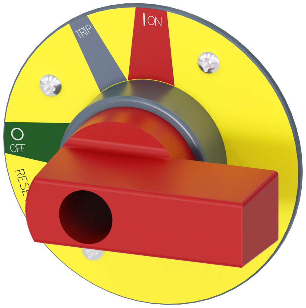 [Imagem PUNHO ADICIONAL PARA ACIONAMENTO GIRATÓRIO DO ACOPLAMENTO DA PORTA PARADA DE  3VA94870GC05 SIEMENS]