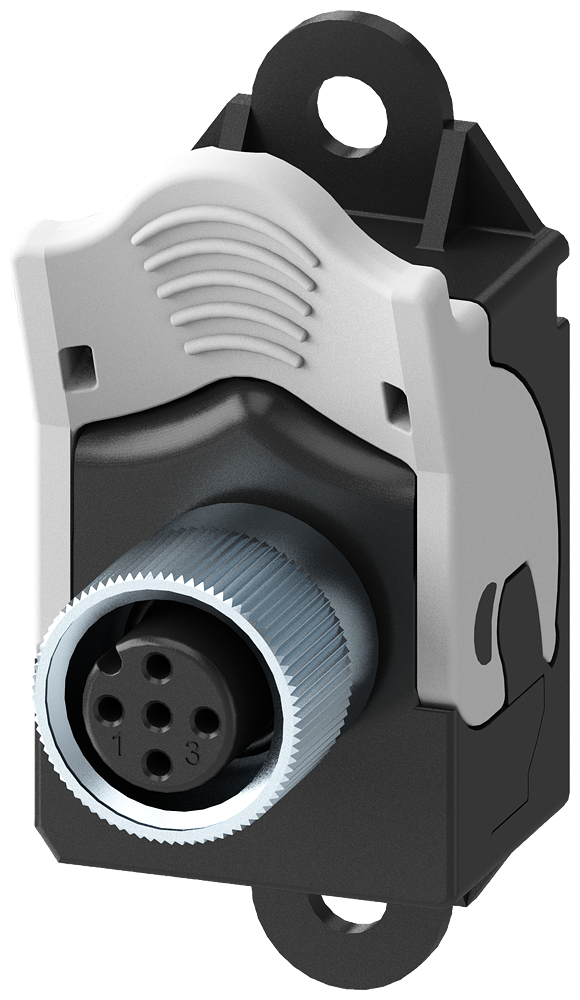 DERIVAÇÃO M12 PARA AS-INTERFACE CABO DE FITA PLANA COM PORTA M12 COM ALAVANCA 3RX98010AA01 SIEMENS