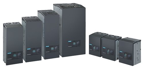 [Imagem do produto CONVERSOR DE CORRENTE TRIFÁSICO/BIFÁSICO 4Q 140KW 280A 480/500V SINAMICS DCM 6RA80786FV620AA0 Z G00+G20 A7B10001332568 SIEMENS]
