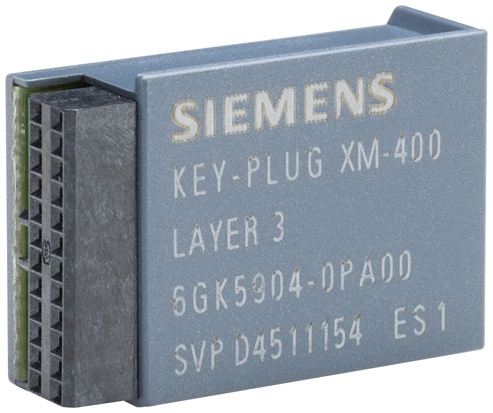 [Imagem do produto KEY-PLUG XM400 LAYER 3 FEATURES 6GK59040PA00 SIEMENS]