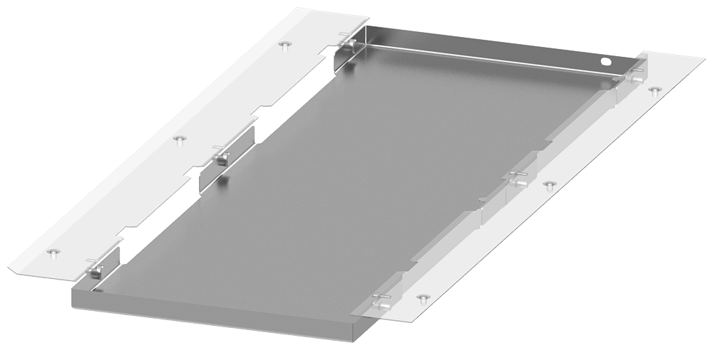 CHAPA DE FUNDO BP EMBAIXO IP20 L: 350MM P: 800MM 8PQ23008BA10 SIEMENS