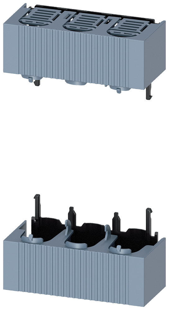 [Imagem do produto TAMPA DA CONEXÃO DO CABO COM PROTEÇÃO ANTICONTATO, PARA TAMANHO NH00 3NP19331CC00 SIEMENS]