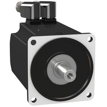 [Imagem SERVOMOTOR DE MÉDIA INÉRCIA COM 140MM DE FLANGE 16.8 NM/3000 RPM MULTI VOLTA EIXO CHAVEADO COM FREIO CONECTOR ANGULAR IP 65/IP 67 BMH1402P32F2A SCHNEIDER]