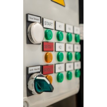 [Imagem SINALIZADOR Ø8MM PLÁSTICO, LED SALIENTE, VERDE, 24VCC XVLA133 SCHNEIDER]