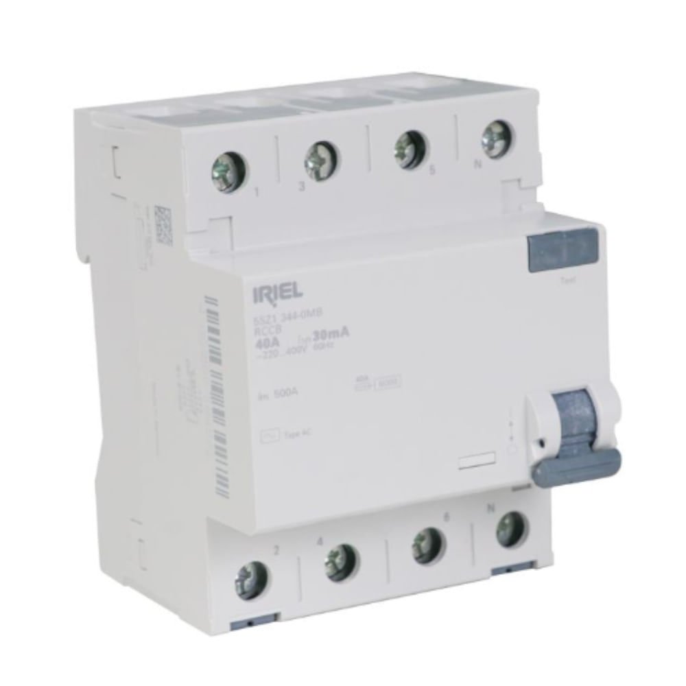 [Imagem do produto DISJUNTOR DE CORRENTE DE FUGA TIPO CA 25A 3+N POL 30MA 400V 4TE PARA BRASIL 5SZ13420MB SIEMENS]