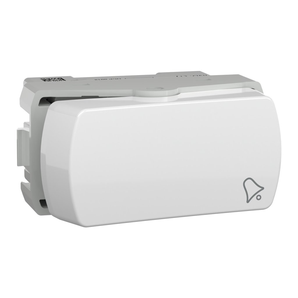 [Imagem MÓDULO PULSADOR CAMPAINHA 10A 250V MILUZ S3B72460 SCHNEIDER]