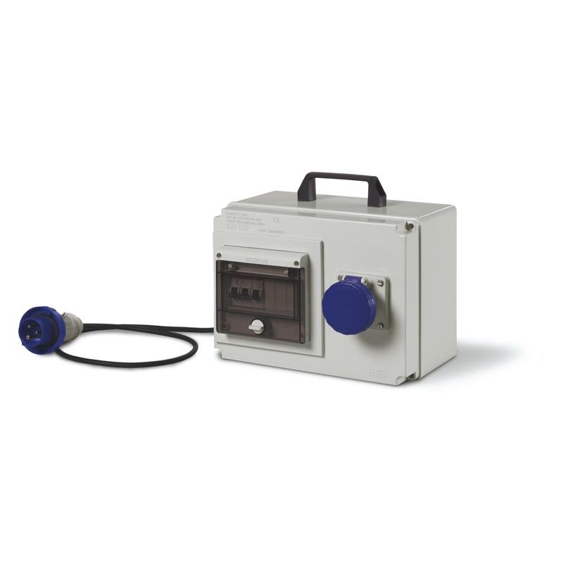 [Imagem do produto QUADRO DE DISTRIBUIÇÃO SCABOX COM TRANSFORMADOR 230/24V 1500VA 630.012 SCAME]