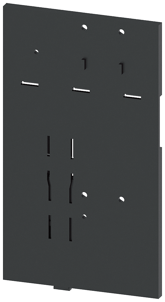 ADAPTADOR PARA TRILHOS DIN ACESSÓRIOS PARA: 3VM11 4P COM MÓDULO DE CORRENTE 3VM91870SH20 SIEMENS