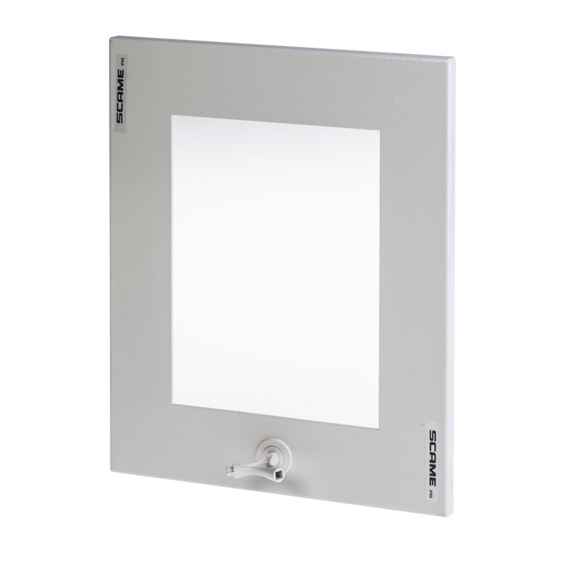 [Imagem do produto PORTA COM JANELA TRANSPARENTE EASYBOX LAM. MIS.2 655.0122 SCAME]