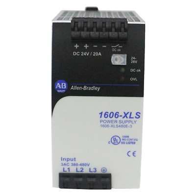 [Imagem FONTE DE ALIMENTAÇÃO TRIFÁSICO 480KW 20A 380/480V 50/60HZ 1606XLS480E3 ROCKWELL ALLEN BRADLEY]